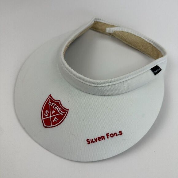 VINTAGE Imperial The Silver Foils 1909 Women's Amateur Golf Association Visor - Picture 2 of 9